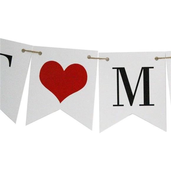 Vintage Just Married Banner Wedding Bunting Photo Booth Props Signs Garland - Picture 5 of 7